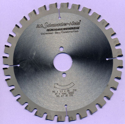 Schumacher Kreissägeblatt 170 x 30 mm CV-B  Naturholz Spanplatte CV/B  #1705130 