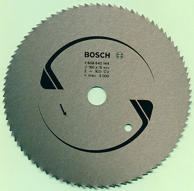 Kreissägeblatt Ø 160 mm  mit Hartmetall-bestückten Zähnen Made in Germany 